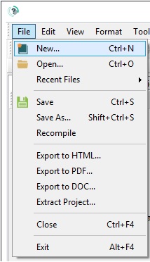 create chm file